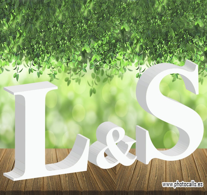 Pack Iniciales XXL - Photocalls y Atrezzo